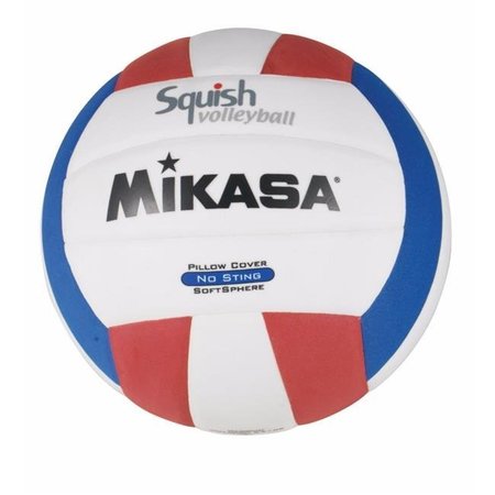 MIKASA MIKASA 029857 Squish Volleyball - Red; White And Blue 29857